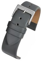 W108 Grey Calf Leather Watch Strap Matt Finish with Nubuck Lining - Watch Straps/Main Range
