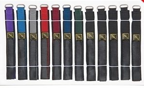 Mens Velcro 18mm Watch Straps with Buckle - Watch Straps/Hook & Loops Straps
