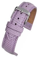 W412 Purple Lizard Grain Leather Watch Strap - Watch Straps/Main Range
