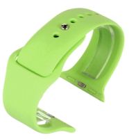 APLSI-GRN Silicone Strap Green to fit Apple Smart Watch