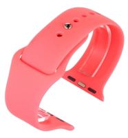 APLSI-PNK Silicone Strap Pink to fit Apple Smart Watch - Watch Accessories & Batteries/Lithium Batteries