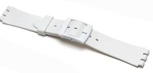 SW-11L Ladies 12mm White Plastic Watch Strap