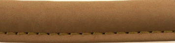 Roped Leather Strapping Natural Beige (per metre) code 5943