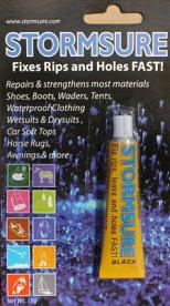 Stormsure Flexible Repair Adhesive 28g Tube Black - Shoe Repair Products/Adhesives & Finishes