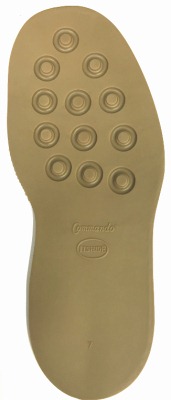 Commando Club Studded Soles Beige (Honey) 6mm - Shoe Repair Materials/Units & Full Soles