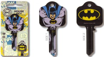 Hook 3572 F587 Batman UL2 Funkeys - Keys/Licenced Fun Keys