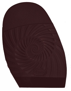 Vibram Sebastian Rubber Soles Brown 3.5mm (10 Pair) - Shoe Repair Materials/Soles