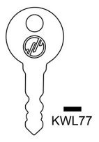 Hook 5277...JMA = KWL77 MILA pro linea window key - Keys/Window Lock Keys