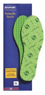 Saphir Latex Foam Pine Green Anti Bacterial Insoles (pair) 2151 - SAPHIR Shoe Care/Insoles