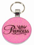 R5591 Pet Tag Princess Glitter - Engravable & Gifts/Pet Tags