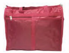 2495 Economy Top Zip Shopper with Front Zip - Leather Goods & Bags/Holdalls & Bags
