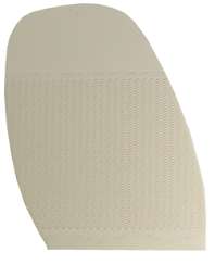 Svig Rodi Soles 2.5mm Mens Size 6 White (pair) Art MS313G - Shoe Repair Materials/Soles
