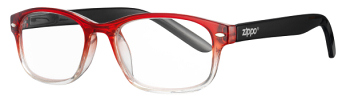 31Z B1 RED Red & Black Zippo Reading Glasses