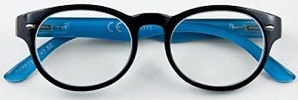 31Z B2 BLU Blue & Black Zippo Reading Glasses