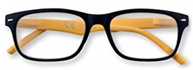 31Z B3 ORA Orange & Black Zippo Reading Glasses