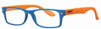 31Z B5 BLU Blue & Orange Zippo Reading Glasses