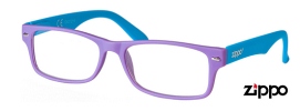 31Z B5 PUR Purple & Blue Zippo Reading Glasses