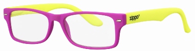 31Z B5 FUC Fuchsia & Yellow Zippo Reading Glasses - Zippo/Zippo Reading Glasses