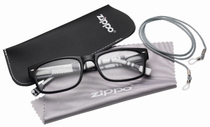 31Z-PACK BLACK POUCH, CORD AND MICROFIBER CLEANING CLOTH - Zippo/Zippo Reading Glasses