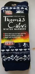 Winter Warmer Socks Mens TWW02 Patterned - Leather Goods & Bags/Gloves & Socks