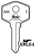 Hook 5273...jma = kwl64 roto window lock key - Keys/Window Lock Keys