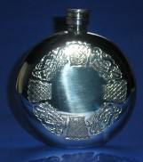 Flask 334FL Celtic Round - Engravable & Gifts/Flasks