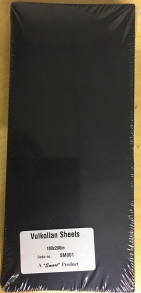 Smarts Mesh Black RBV Sheet 6mm 100mm x 200mm - Shoe Repair Materials/Sheeting