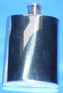 605FL Flask Oblong Plain 4oz Pewter - Engravable & Gifts/Flasks