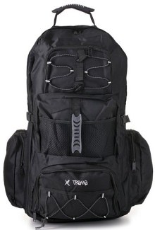 BP51 Black Backpack H59 x W34 x D23 cm, 46.1 Litres, 0.92 kg. - Leather Goods & Bags/Back Packs