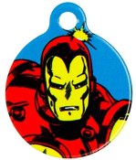 IRON MAN LICENSED ENGRAVABLE PET TAG - Engravable & Gifts/Pet Tags