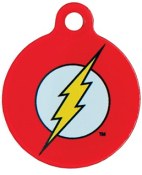 FLASH ENGRAVABLE TAG DC LICENSED PET TAGS - Engravable & Gifts/Pet Tags
