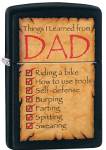 Zippo 60000924 Things I Learned from Dad - Zippo/Zippo Lighters