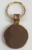 R5528 Rose Gold Disc Small 20mm Pet Tags