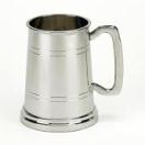 100MB1/2PT - 1/2 Pint Tankard 2 Line Pewter - Engravable & Gifts/Tankards