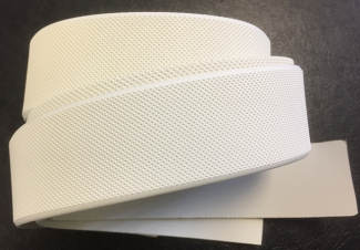 SVIG FA801 Mesh Pattern Rand, White (76 x 3.4cm, 2mm Thick) Per Pair - Shoe Repair Materials/Leather Skins & Components