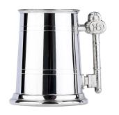 100MB1PT18 - 1 Pint Tankard with 18 Handle Pewter - Engravable & Gifts/Tankards