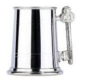 100MB1PT21 - 1 Pint Tankard with 21 Handle Pewter