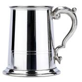 101MB1PT - 1 Pint Tankard with Georgian Handle. - Engravable & Gifts/Tankards