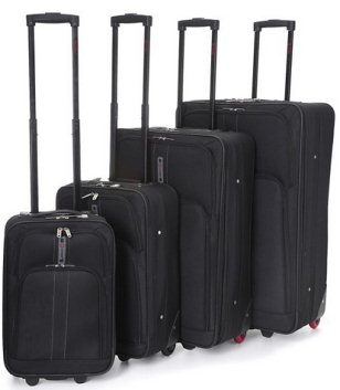 CITIES605 Trolley Case (set of 4) 18/21/26/29 - Leather Goods & Bags/Luggage