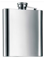 X57208 5oz Hip Flask Mirror Polished - Engravable & Gifts/Flasks