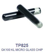 TP825 GK100 KL Micro Glass Chip ID46 4D 4C - Keys/Transponder Chips