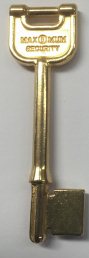 Hook 5294 MXKB20 Mortice 6 Lever Blank Brass Maxus British Standard - Keys/Mortice Keys
