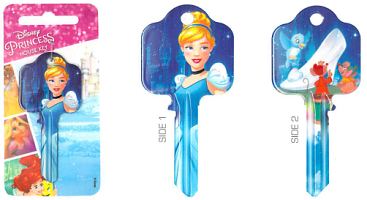 Hook 3731 Disney Cinderella UL2 Fun Keys F627 - Keys/Licenced Fun Keys