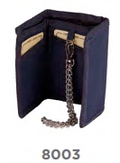 8003 Economy Trifold Wallet with Chain