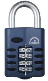 Squire CP60 60mm Rust Proof Combination Padlock - Locks & Security Products/Padlocks & Hasps