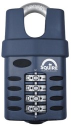 Squire CP40CS 40mm Rust Proof Closed Shackle Combination Padlock