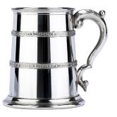460MB1PT - 1 Pint Pewter Tankard Celtic Band. - Engravable & Gifts/Tankards