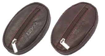 Zippo LEATHER COIN PURSE (10.5 x 6.5 x 2cm) - Zippo/Zippo Leather Goods
