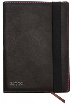 Zippo 2005420 LEATHER A5 NOTEBOOK (15 x 22 x 1.8cm) - Zippo/Zippo Leather Goods