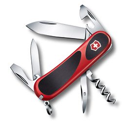 Evogrip 10 Red & Black 23803C Swiss Army Knife - Engravable & Gifts/Victorinox Swiss Army Knives